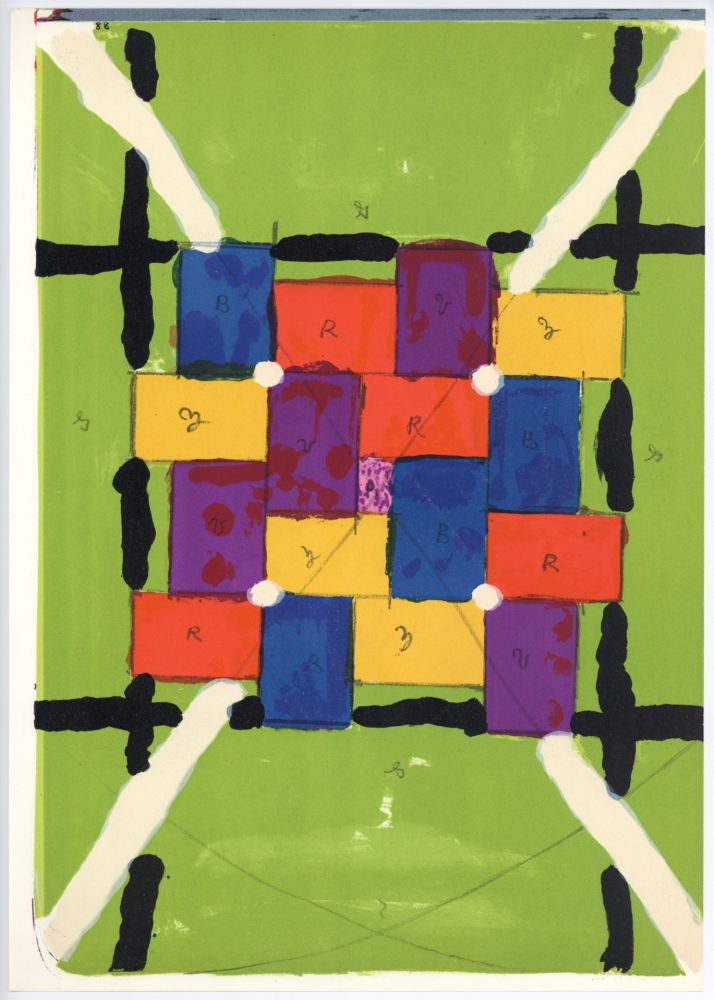 リトグラフ Jensen - Puzzle I