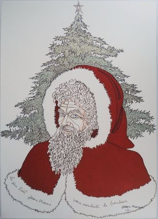 リトグラフ Marais  - Père Noël