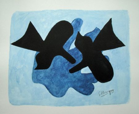 リトグラフ Braque (After) - Pélias et Nélée