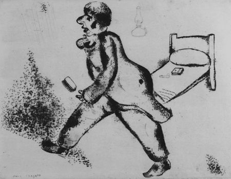 エッチング Chagall - Pétrouchka