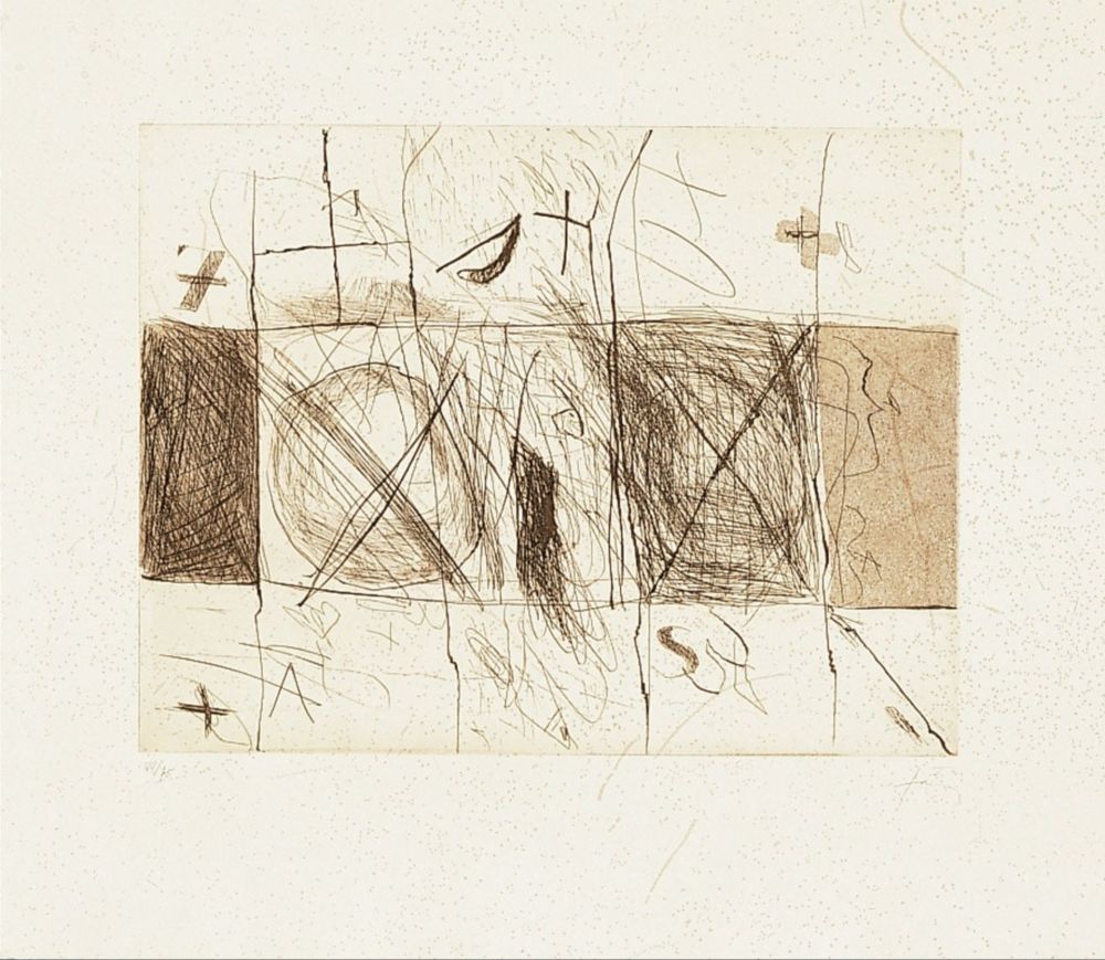 彫版 Tàpies - Quadrats i grafismes