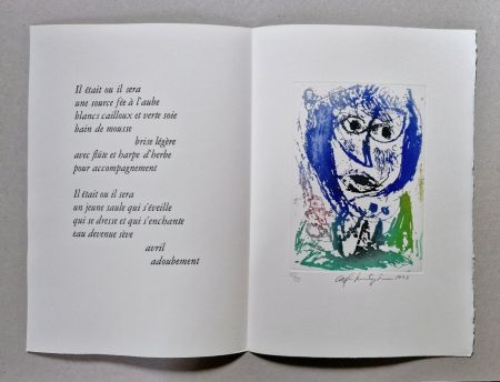 挿絵入り本 Pedersen - Quatre chansons pour un château de Puisaye