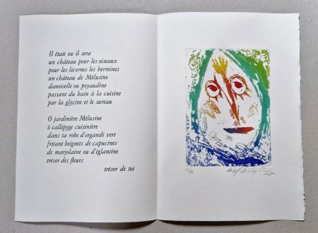 挿絵入り本 Pedersen - Quatre chansons pour un château de Puisaye