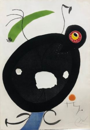 エッチングと　アクチアント Miró - Quatre Colors acarien El Mon IV