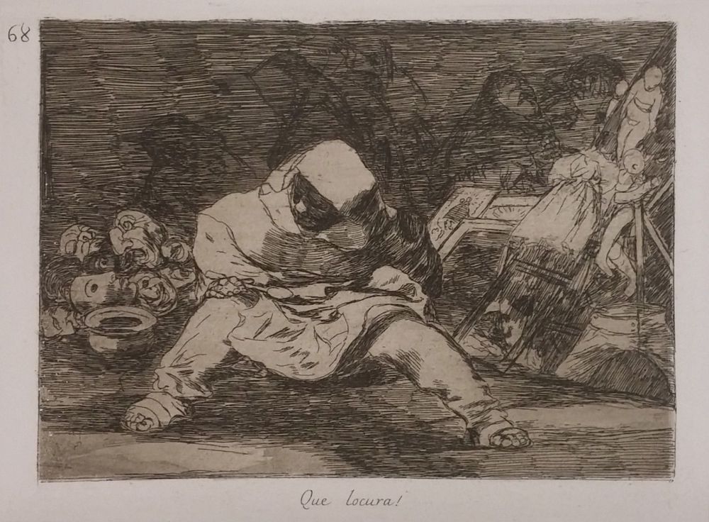 彫版 Goya - QUE LOCURA!