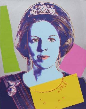 シルクスクリーン Warhol - Queen Beatrix of the Netherlands: Royal Edition 340