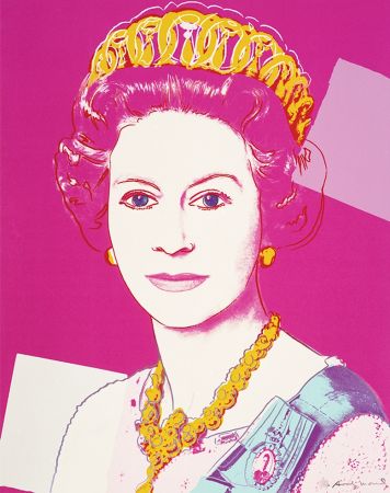 シルクスクリーン Warhol - Queen Elizabeth II of the United Kingdom 336 by Andy Warhol 