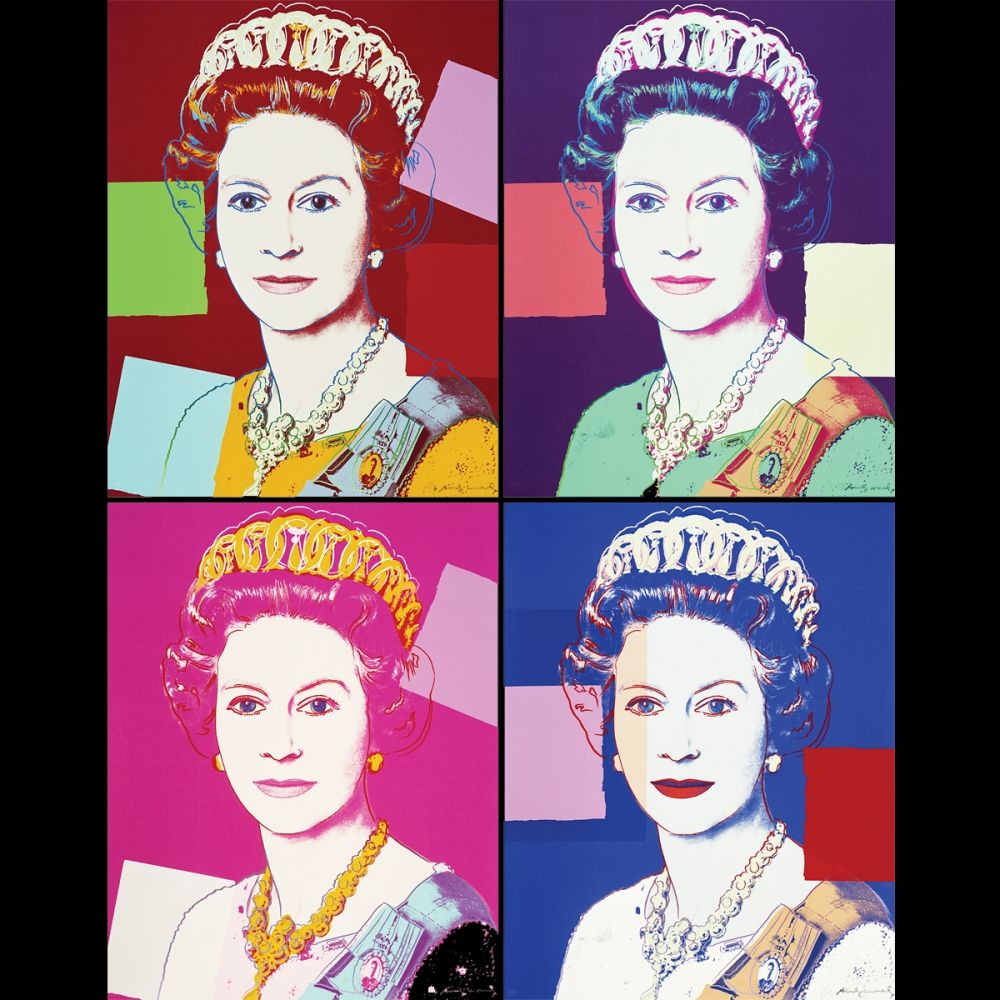 シルクスクリーン Warhol - Queen Elizabeth II Of The United Kingdom Complete Portfolio (Reigning Queens)