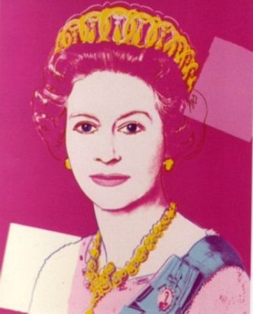 シルクスクリーン Warhol - Queen Elizabeth II of the United Kingdom II.336A