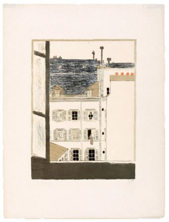 リトグラフ Bonnard - Quelques aspects de la vie de Paris 10