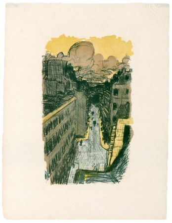 リトグラフ Bonnard - Quelques aspects de la vie de Paris 11