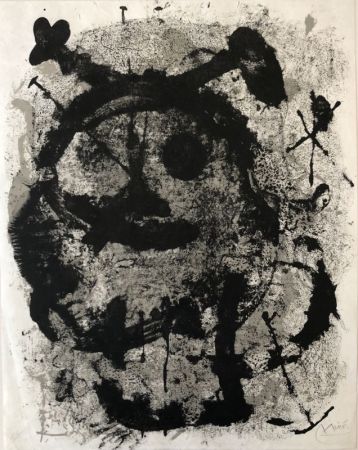 リトグラフ Miró - Quelques fleurs pour des amis 