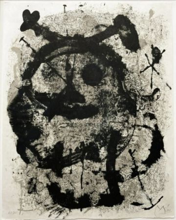 リトグラフ Miró - Quelques Fleurs V