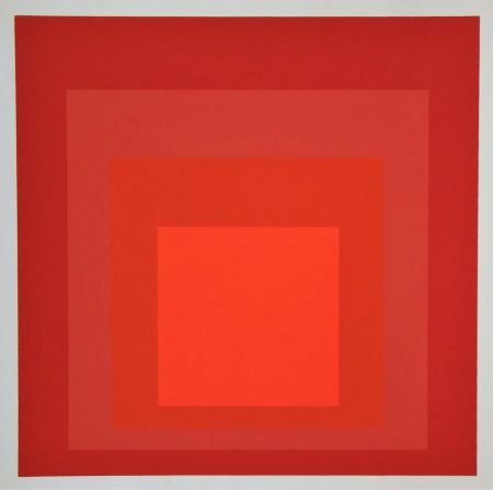 シルクスクリーン Albers - R-III a-4, 1968