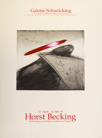 エッチングと　アクチアント Becking - Radierungen und Original-Arbeiten auf Papier