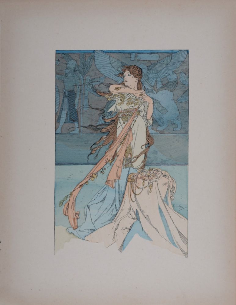 リトグラフ Mucha - Rama, Poème dramatique en trois Actes #5