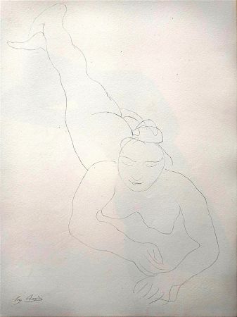 リトグラフ Rodin - Rare Lithographie Ed. Ambroise Vollard, 1902  pour 