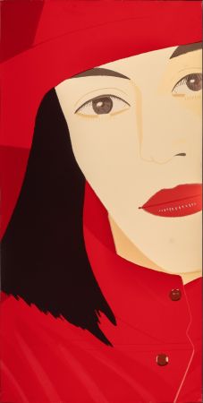 シルクスクリーン Katz - Red Coat