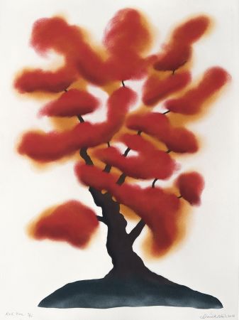 ステンシル Nash - Red tree