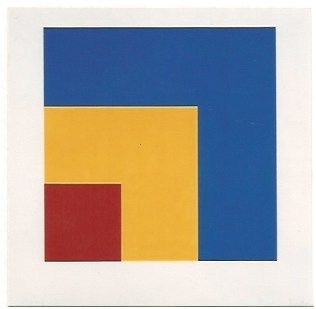 リトグラフ Kelly - Red/Yellow/Blue