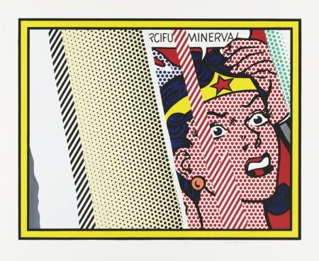 リトグラフ Lichtenstein - Reflections on Minerva from Reflections Series