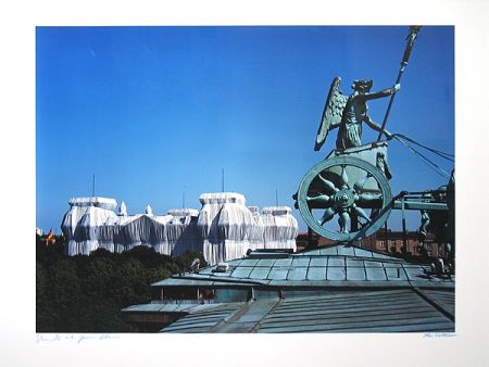 写真 Christo - Reichstag/Berlin I Wrapped