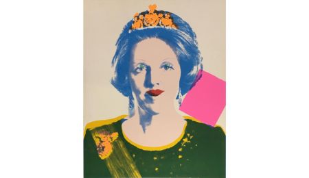シルクスクリーン Warhol - Reigning Queens: Queen Beatrix of the Netherlands