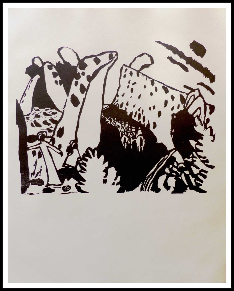 木版 Kandinsky - REITERWEG