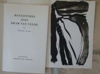 挿絵入り本 Van Velde - Rencontres avec Bram Van Velde