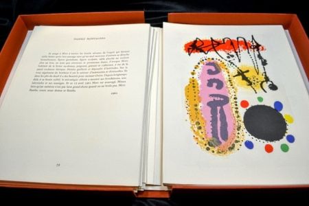 挿絵入り本 Miró - René CHAR - Le monde de l'art n'est pas le monde du pardon,1974-Illustre par Picasso, Miro, Brauner, Giacometti...