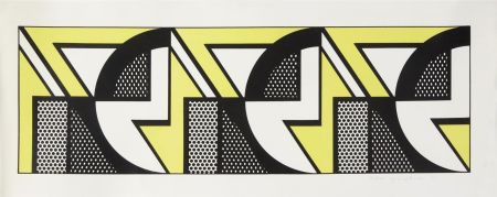 リトグラフ Lichtenstein - Repeated Design