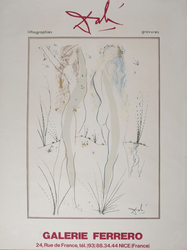 リトグラフ Dali - Retour de la Sulamite, circa 1971