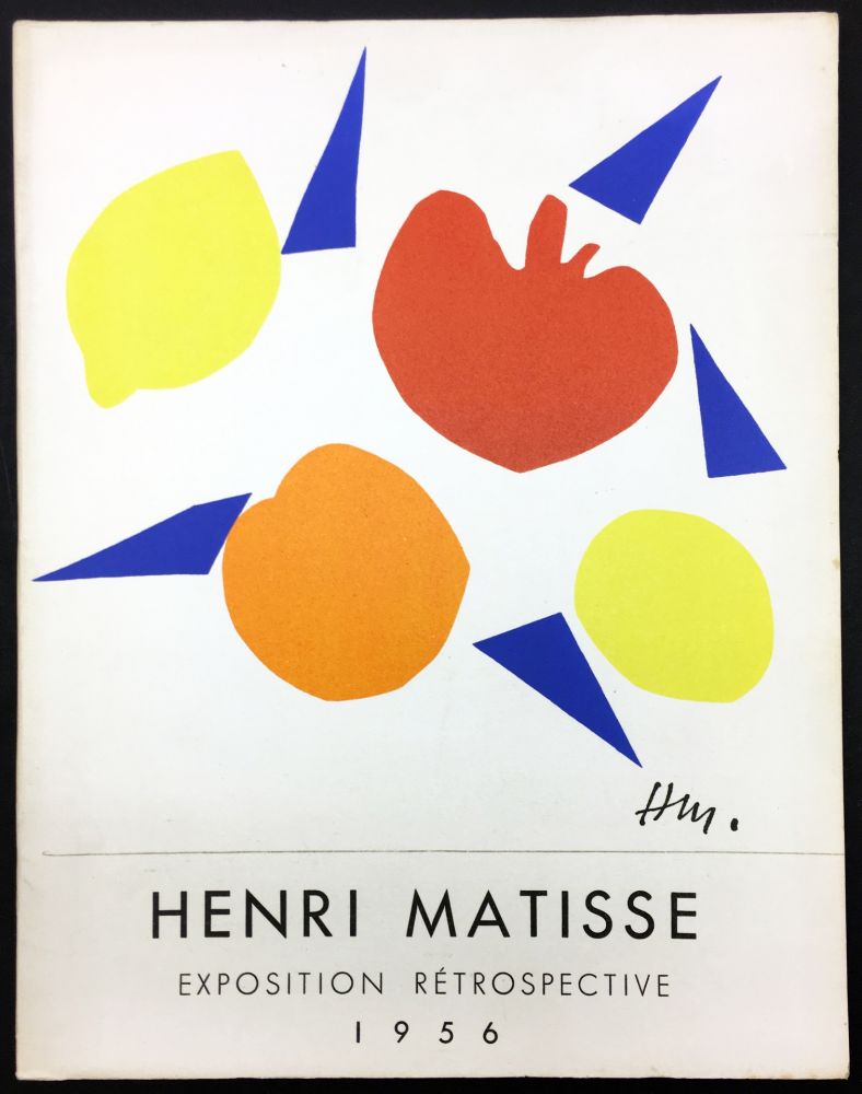 挿絵入り本 Matisse - RETROSPECTIVE MATISSE 28 Juillet - 18 Novembre 1956 (Catalogue).‎