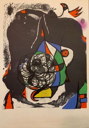 リトグラフ Miró - Revolutions I