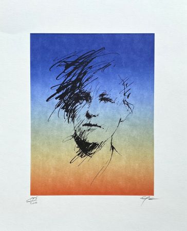 リトグラフ Pignon-Ernest - Rimbaud