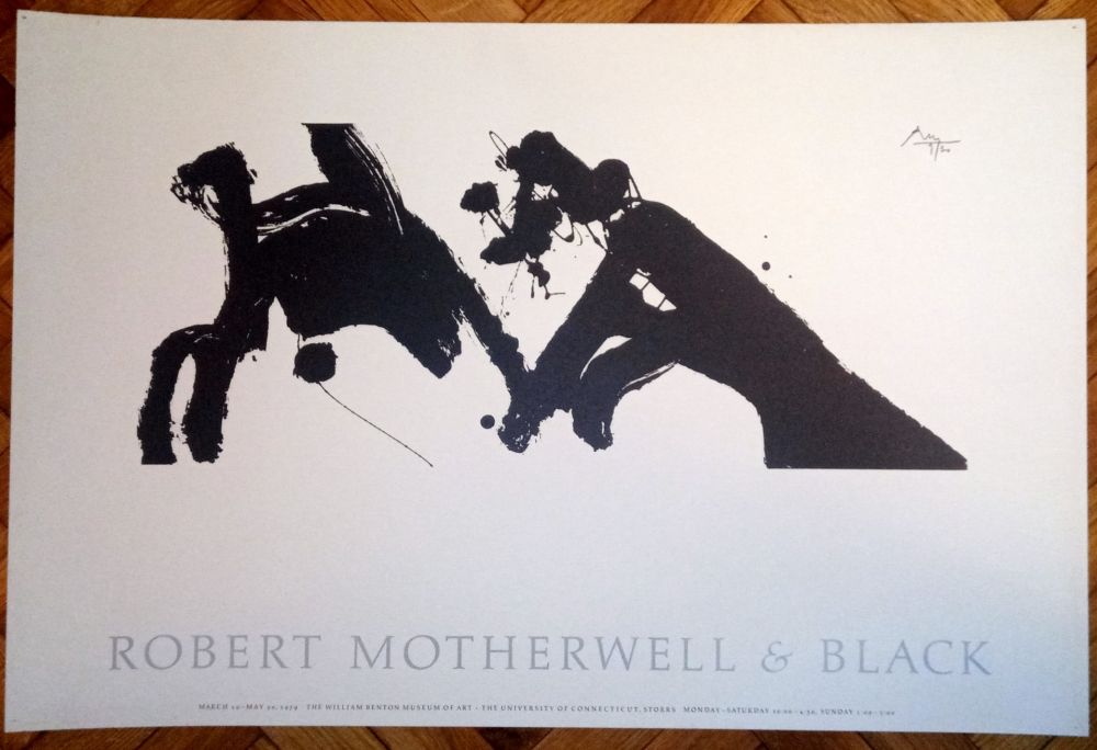 掲示 Motherwell - Robert Motherwell & Black