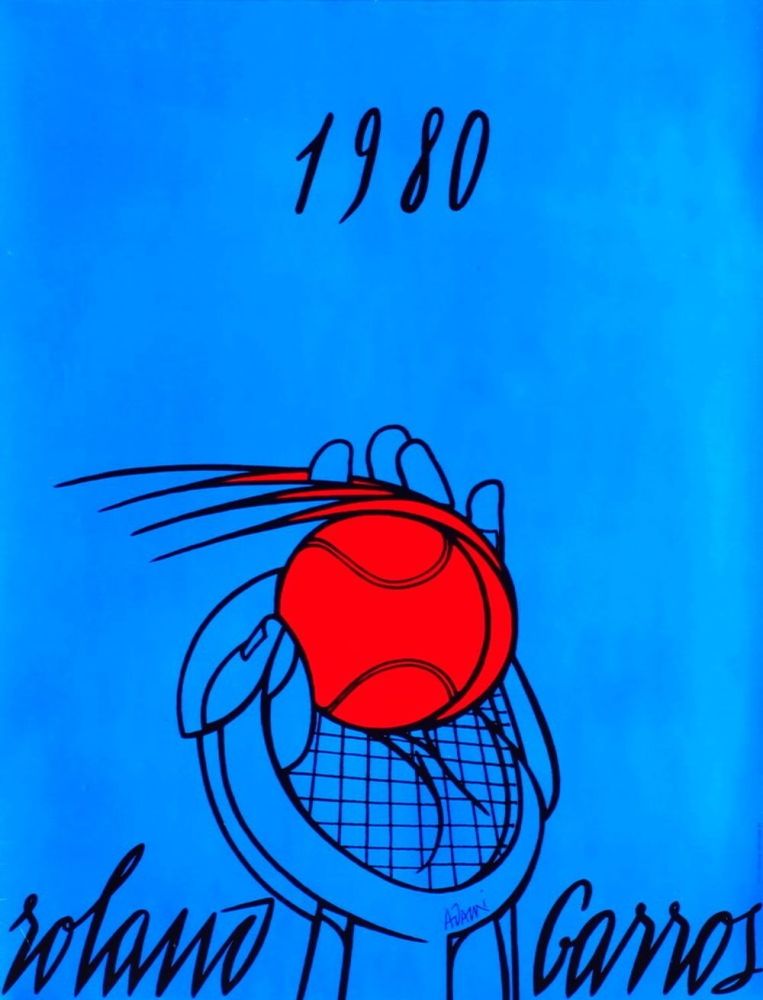 掲示 Adami - Roland-Garros Official Poster