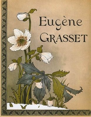 リトグラフ Grasset - Roses de Noël / Christmas Roses