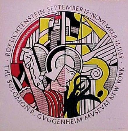 シルクスクリーン Lichtenstein - Roy Lichtenstein, Sept. 19-Nov. 16, 1969, The Solomon R. Guggenheim Museum, New York