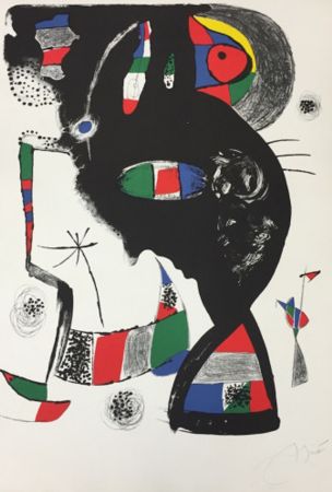 リトグラフ Miró - Rue blomet 42