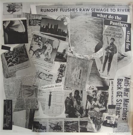 リトグラフ Rauschenberg - 