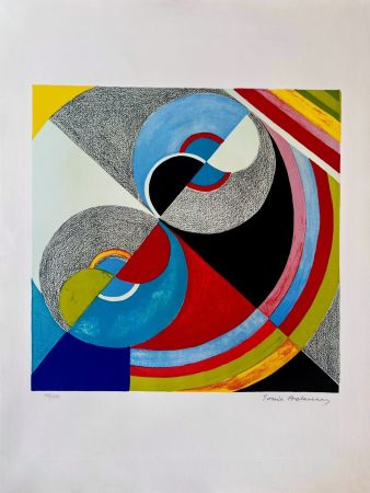 リトグラフ Delaunay - Rythme couleur 