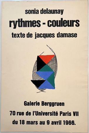 掲示 Delaunay - Rythmes-couleurs