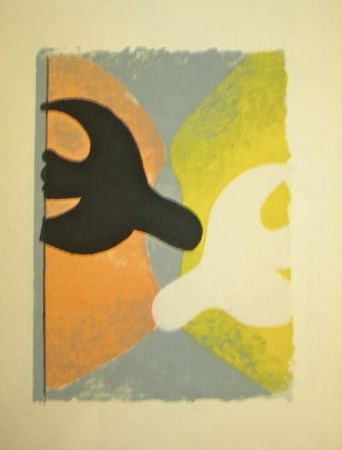 リトグラフ Braque - Résurrection de l’oiseau