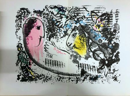 リトグラフ Chagall - Rêverie