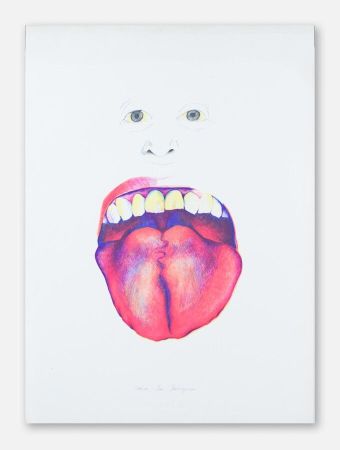 リトグラフ Escobar - Saca la lengua 
