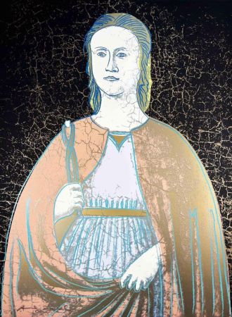 シルクスクリーン Warhol - Saint Apollonia, II.331