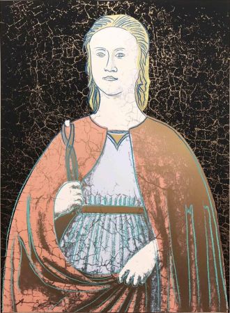 シルクスクリーン Warhol - Saint Apollonia, II.331