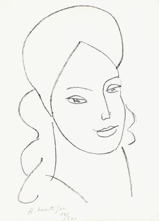 リトグラフ Matisse - Saint Catherine, 1946