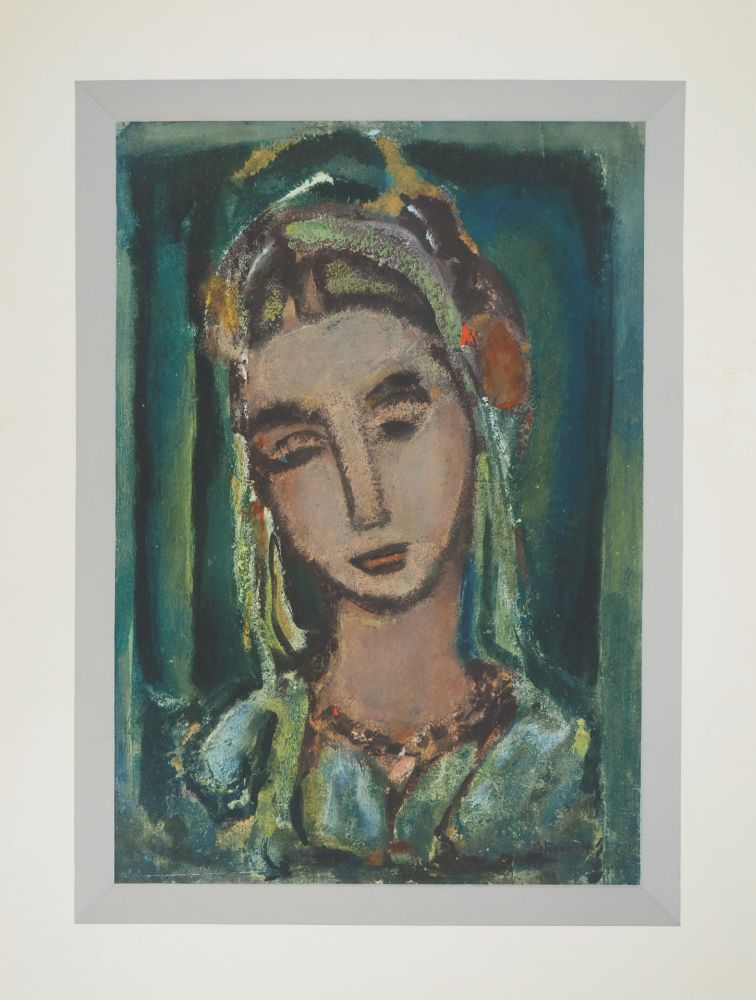 リトグラフ Rouault - Sainte Marthe, c